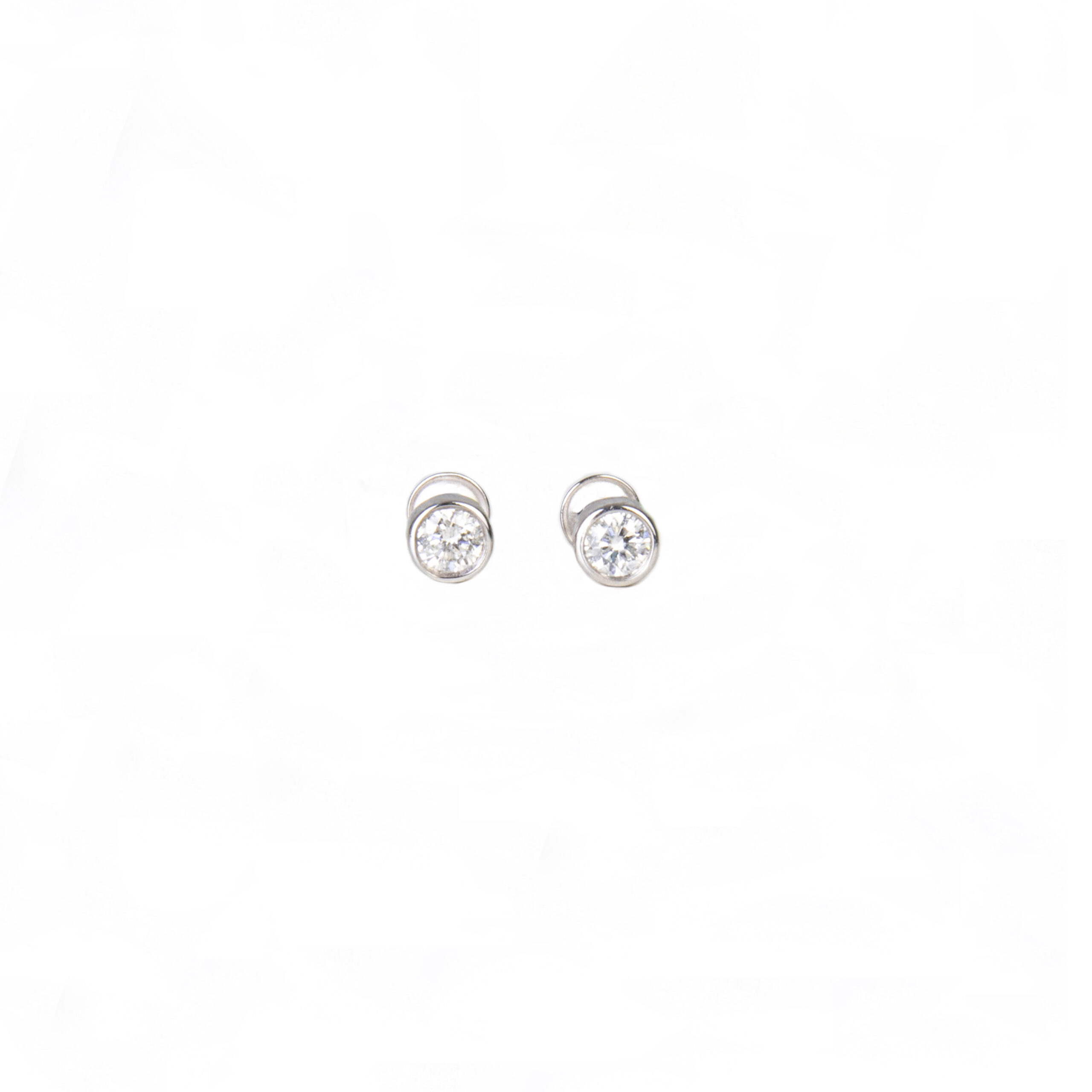 Brinco-Stud-Solitário-Ouro-Branco-18k