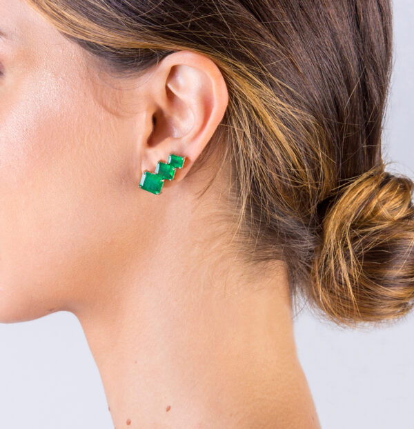 brinco earcuff assimétrico